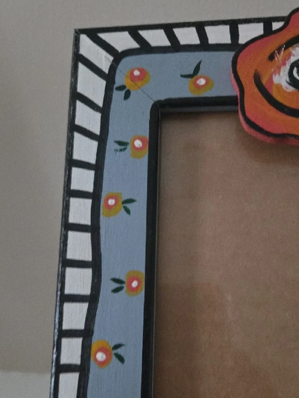 Anita Rosenberg Vintage Handpainted Photo Frame